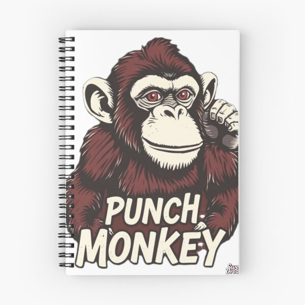 Item preview, Punch Monkey – Funny Retro Meme Design for Trend Lovers designed and sold by Sweet Dreams & Fantasia.