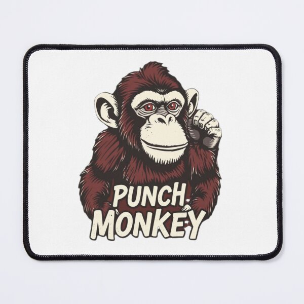 Item preview, Punch Monkey – Funny Retro Meme Design for Trend Lovers designed and sold by Sweet Dreams & Fantasia.