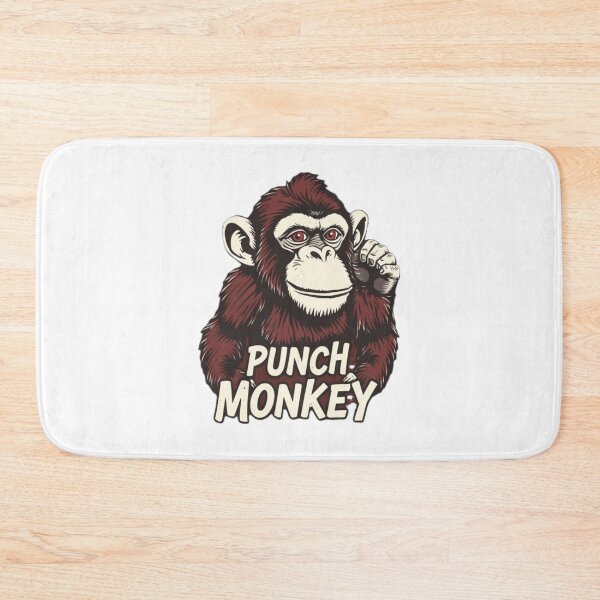 Item preview, Punch Monkey – Funny Retro Meme Design for Trend Lovers designed and sold by Sweet Dreams & Fantasia.