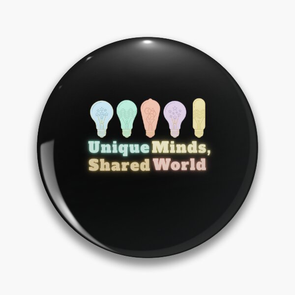 Item preview, Unique Minds Shared World – Neurodiversity Awareness designed and sold by YAKOUT-STUDIO.