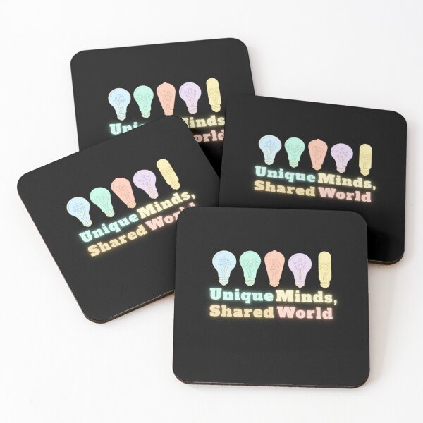 Item preview, Unique Minds Shared World – Neurodiversity Awareness designed and sold by YAKOUT-STUDIO.