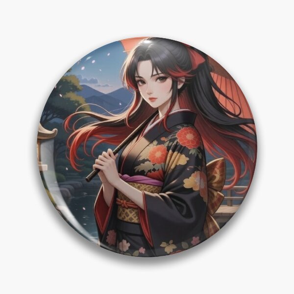 Item preview, Enchanted Wisteria Maiden in Kimono designed and sold by RadaQueen.