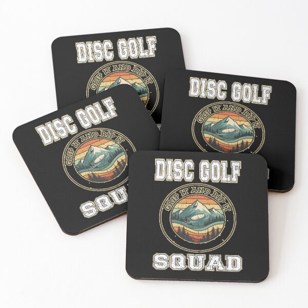 Item preview, Disc Golf Squad - Grip It And Rip It Retro Vintage Frisbee Golf Mountain Nature designed and sold by Jt41.