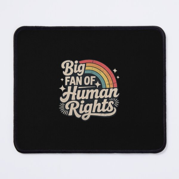 Item preview, Big Fan of Human Rights designed and sold by saragraya.