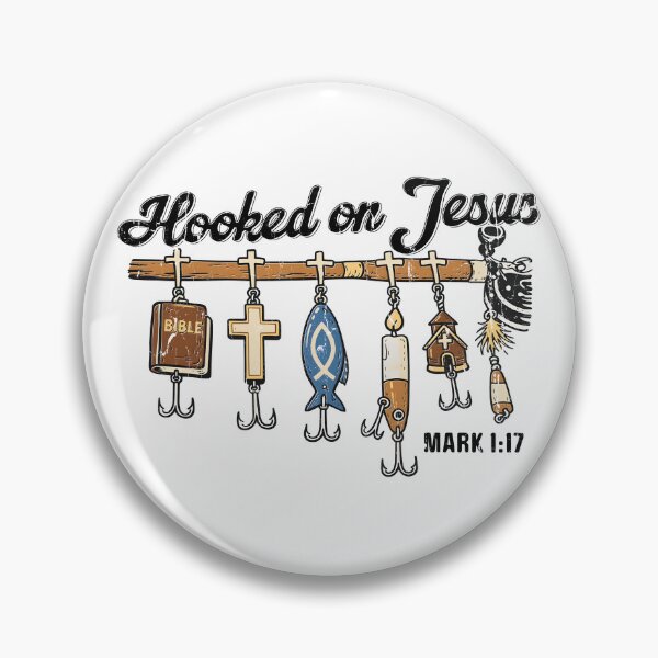 Item preview, Hooked on Jesus designed and sold by kar buncles.