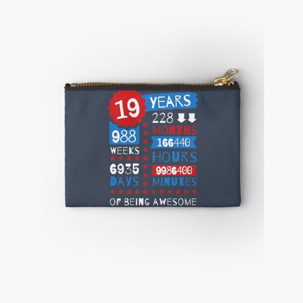 Item preview, 19 Years Of Being Awesome - Splendid 19th Birthday Gift Ideas designed and sold by MemWear.
