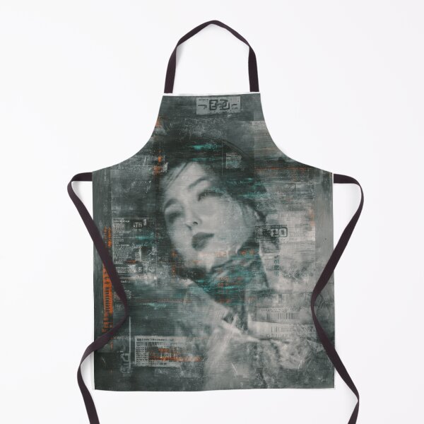 Item preview, Biotech Dream Cyberpunk AI Portrait Glitch Art designed and sold by WartonnoArt.