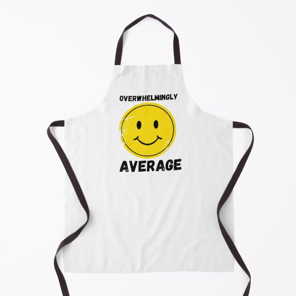 Item preview, Overwhelmingly Average Smiley Face  designed and sold by Dirt Road Digital.