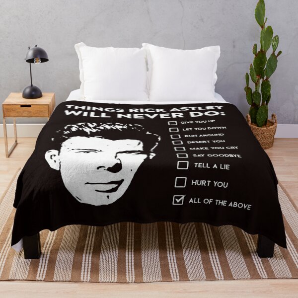 Item preview, Things Rick Astley Will Never Do  designed and sold by FlirtyDigital.