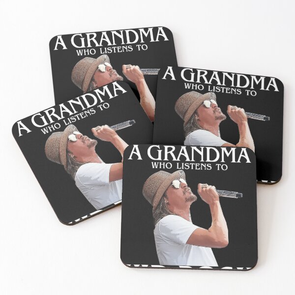 Item preview, Never Underestimate A Woman Who Listens To Rock designed and sold by GrinchAndMax.