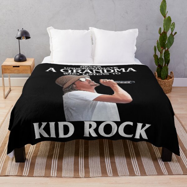 Item preview, Never Underestimate A Woman Who Listens To Rock designed and sold by GrinchAndMax.