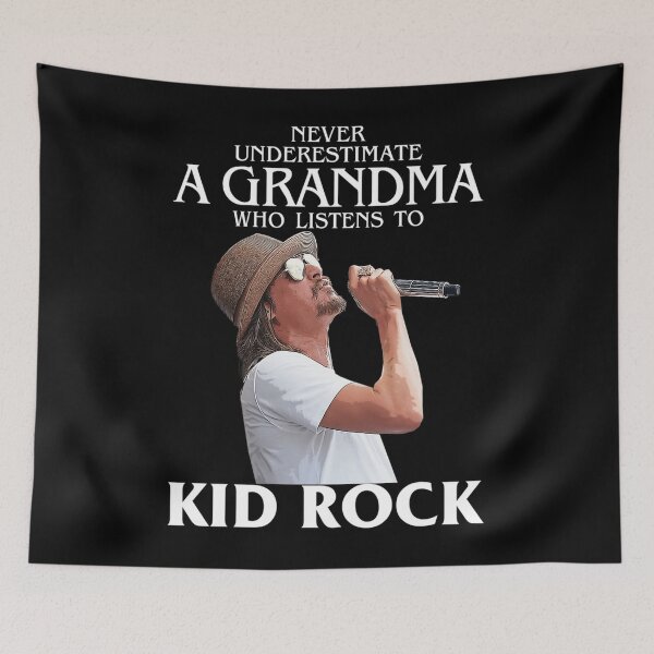 Item preview, Never Underestimate A Woman Who Listens To Rock designed and sold by GrinchAndMax.