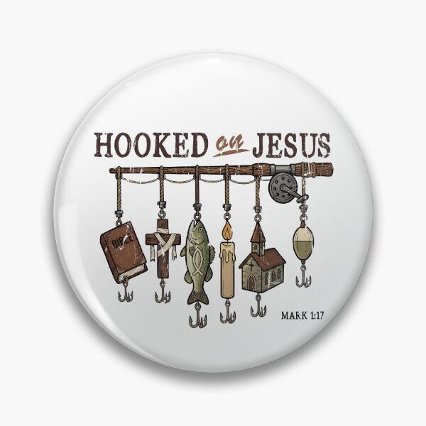 Item preview, Hooked on Jesus designed and sold by kar buncles.