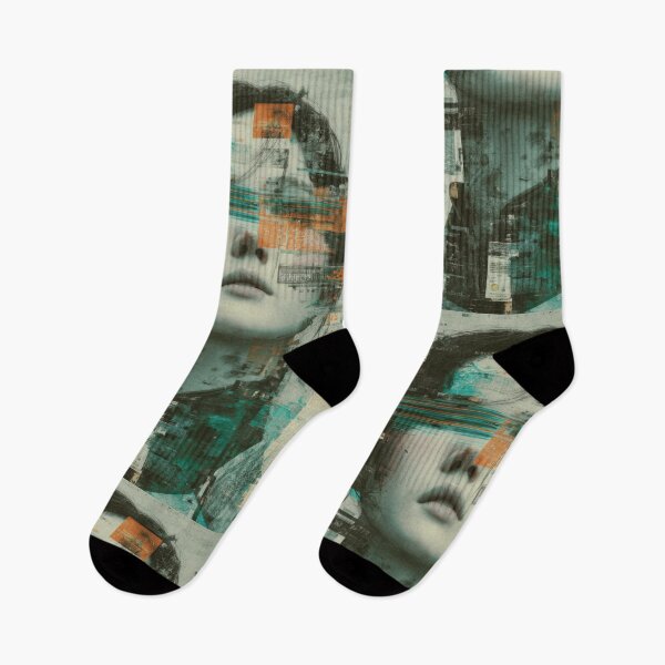 Item preview, Tech Noir Biotech Dream Cyberpunk AI Portrait Glitch Art designed and sold by WartonnoArt.