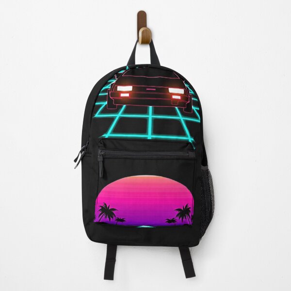 Item preview, Synthwave Outrun Car Sunset  designed and sold by DeadpanThreads.