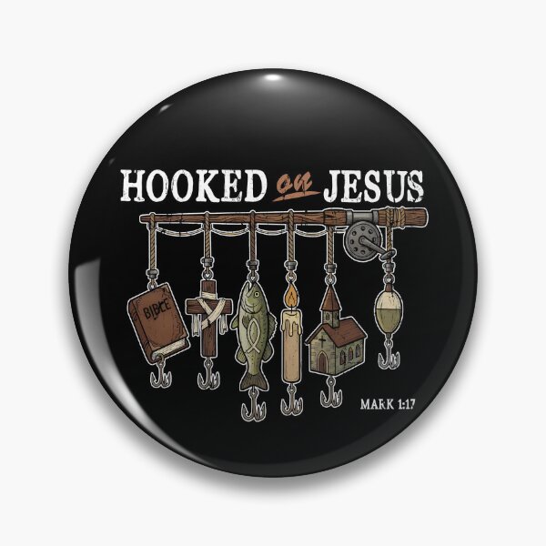 Item preview, Hooked on Jesus designed and sold by kar buncles.