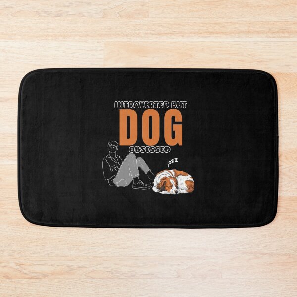 Item preview, Introverted But Dog Obsessed – Relatable Dog Lover Quote designed and sold by YAKOUT-STUDIO.