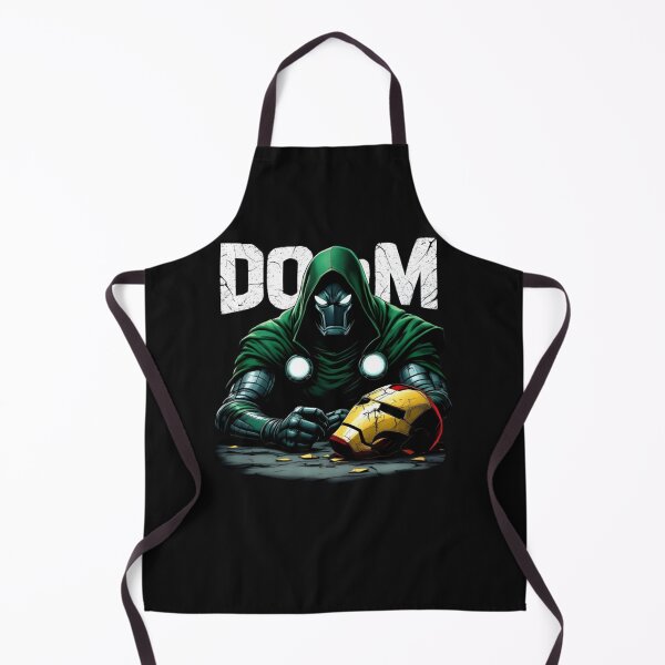 Item preview, Doctor Doom Supreme Over Iron Man – Dark Villain Art Tee designed and sold by A-JAMA.
