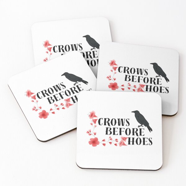 Item preview, Crows Before Hoes designed and sold by Love and Chickspace.