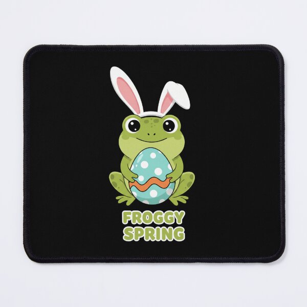 Item preview, Adorable Froggy Spring Bunny Ears Easter designed and sold by NatureUnleashed.