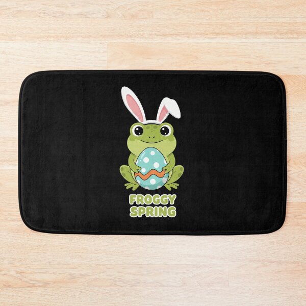 Item preview, Adorable Froggy Spring Bunny Ears Easter designed and sold by NatureUnleashed.