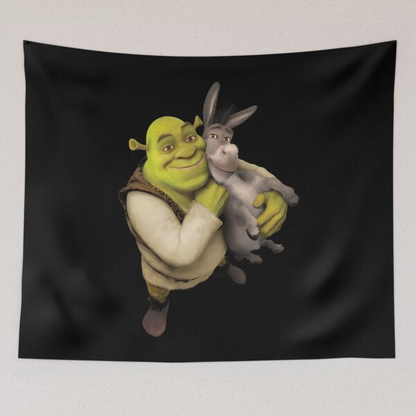 Item preview, Shrek And Donkey Best Friends designed and sold by دوباميكافين.