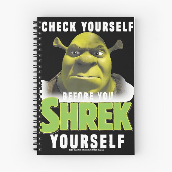 Item preview, Shrek Check Yourself Before You Shrek Yourself  designed and sold by دوباميكافين.