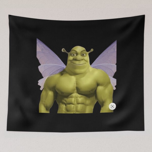 Item preview, Shrek Meme - Shrek Butterfly designed and sold by دوباميكافين.