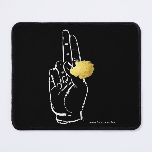 Item preview, Buddha - PEACE IS A PRACTICE designed and sold by SignumShop.