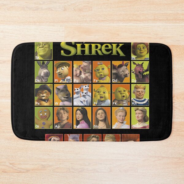 Item preview, Shrek Periodic Table Of Shrek Character Group designed and sold by دوباميكافين.