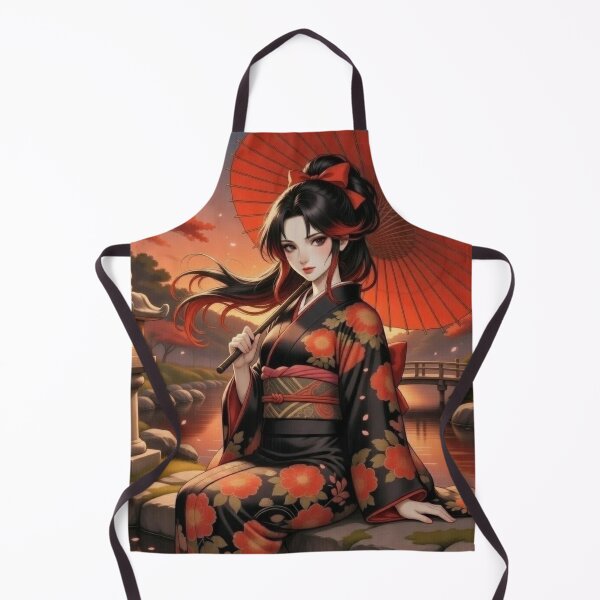 Item preview, Sakura Twilight Kimono Beauty designed and sold by RadaQueen.