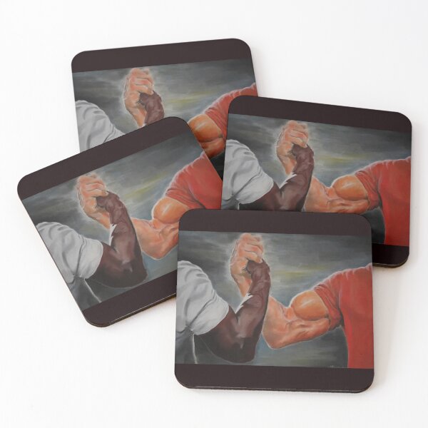 Item preview, Epic Handshake  designed and sold by CatchyAsFudge.