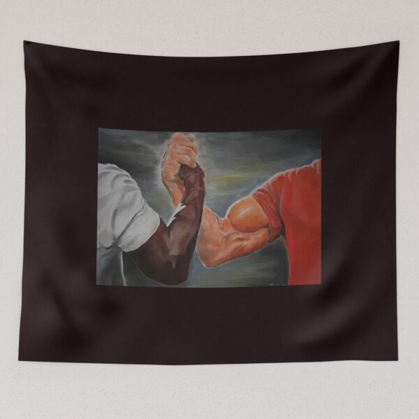 Item preview, Epic Handshake  designed and sold by CatchyAsFudge.