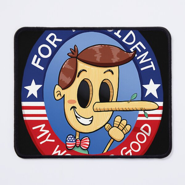 Item preview, Pinocchio For President - My Wood Is Good designed and sold by دوباميكافين.