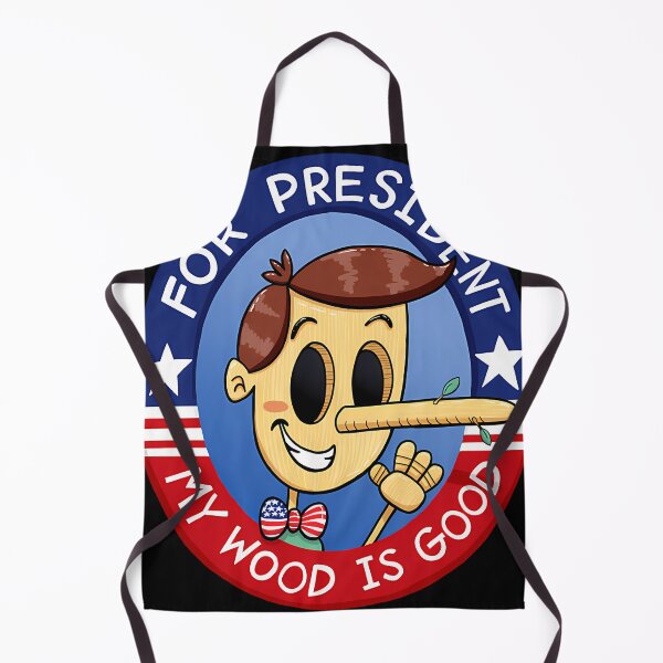 Item preview, Pinocchio For President - My Wood Is Good designed and sold by دوباميكافين.