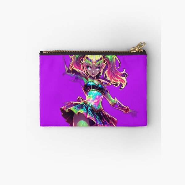 Item preview, Cyberpunk Magical Girl Overload – Neon Energy Aura & Explosive Glow designed and sold by RadaQueen.