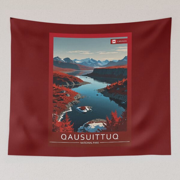 Item preview, Qausuittuq National Park Canada Travel designed and sold by Thistle-TShop.