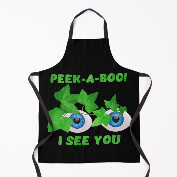 Item preview, Peek-A-Boo I See You – Ivy Leaves Eyes Collage designed and sold by ZorianArt.