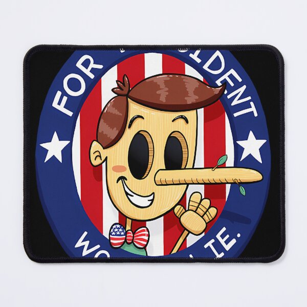 Item preview, Pinocchio For President - Wood I Lie designed and sold by دوباميكافين.