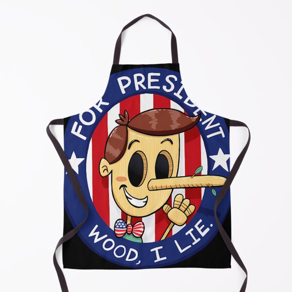 Item preview, Pinocchio For President - Wood I Lie designed and sold by دوباميكافين.