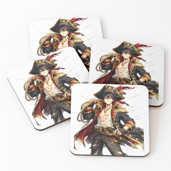 Item preview, Epic Anime Pirate Captain Adventure designed and sold by VibeFusionX.