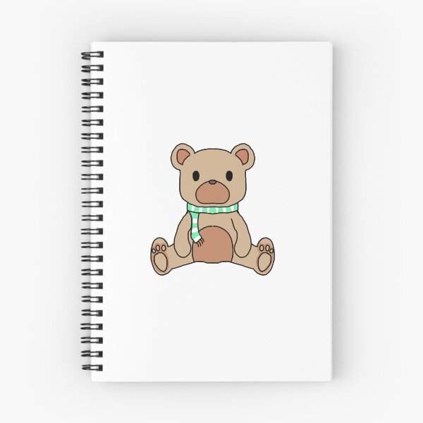 Item preview, green scarf bear designed and sold by domenut1234.