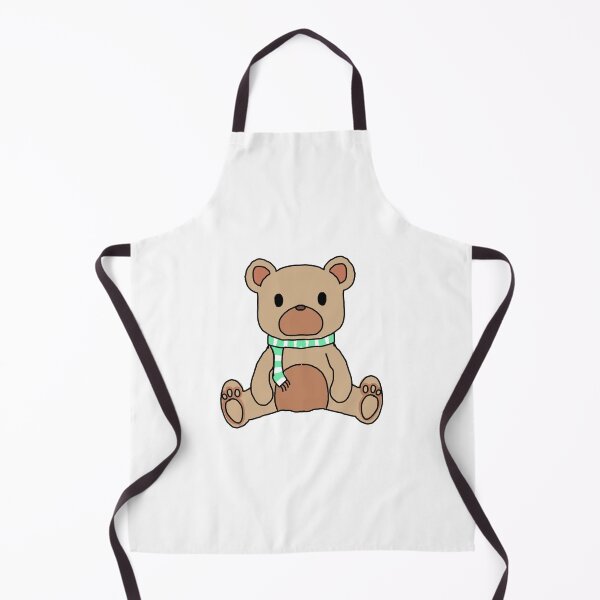 Item preview, green scarf bear designed and sold by domenut1234.