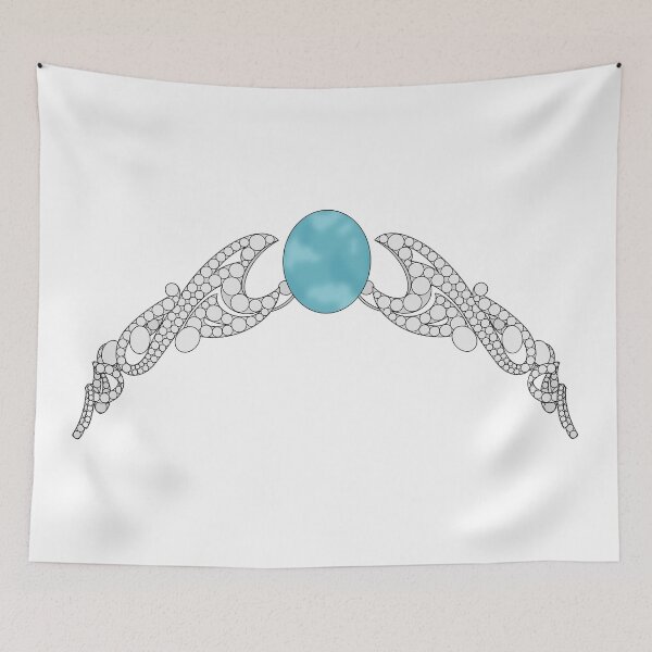 Item preview, Wessex Aquamarine Necklace Tiara designed and sold by FreeOrca.