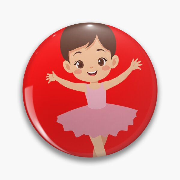 Item preview, Cute Ballerina Pose - Graceful Dance designed and sold by Bensoncreatives.