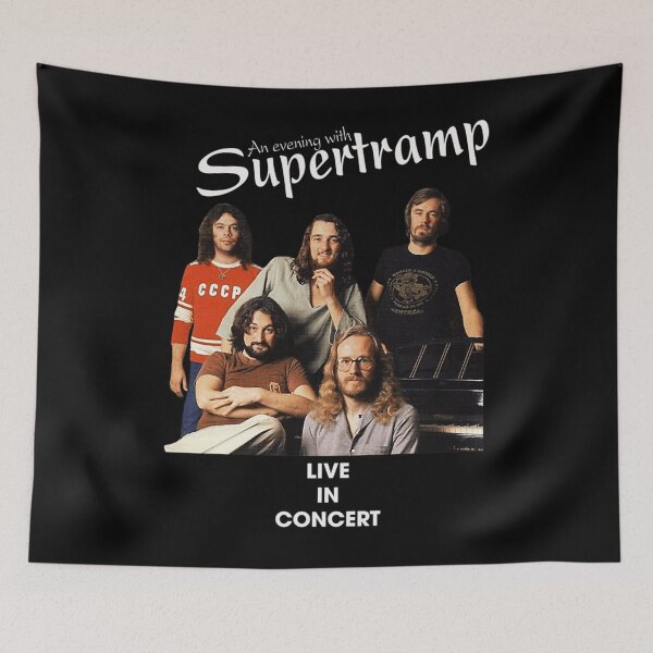 Item preview,  Rock Supertramp Live In Concert designed and sold by Artsbyrandy.