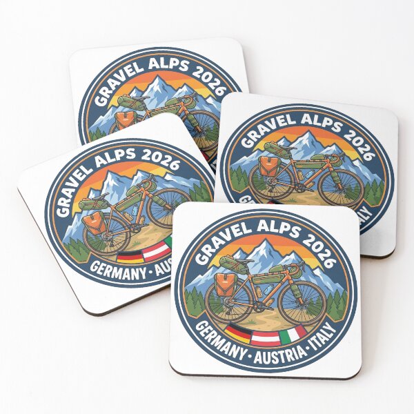 Item preview, Gravel Alp Cycling in 2026 for Germany, Austria and Italy designed and sold by MyMonkeyMerch.