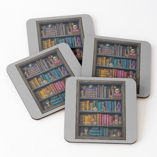 Item preview, Spell Bookshelf designed and sold by bubblyrainbow.