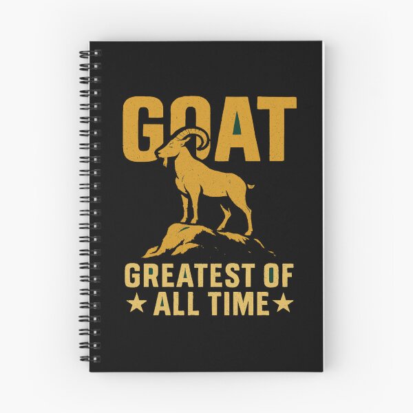 Item preview, GOAT Mountain Peak – Retro Adventure Motivation for Legends & High Achievers designed and sold by Bright Nest Studio.