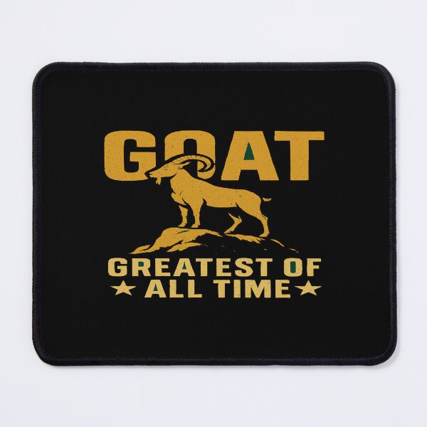 Item preview, GOAT Mountain Peak – Retro Adventure Motivation for Legends & High Achievers designed and sold by Bright Nest Studio.
